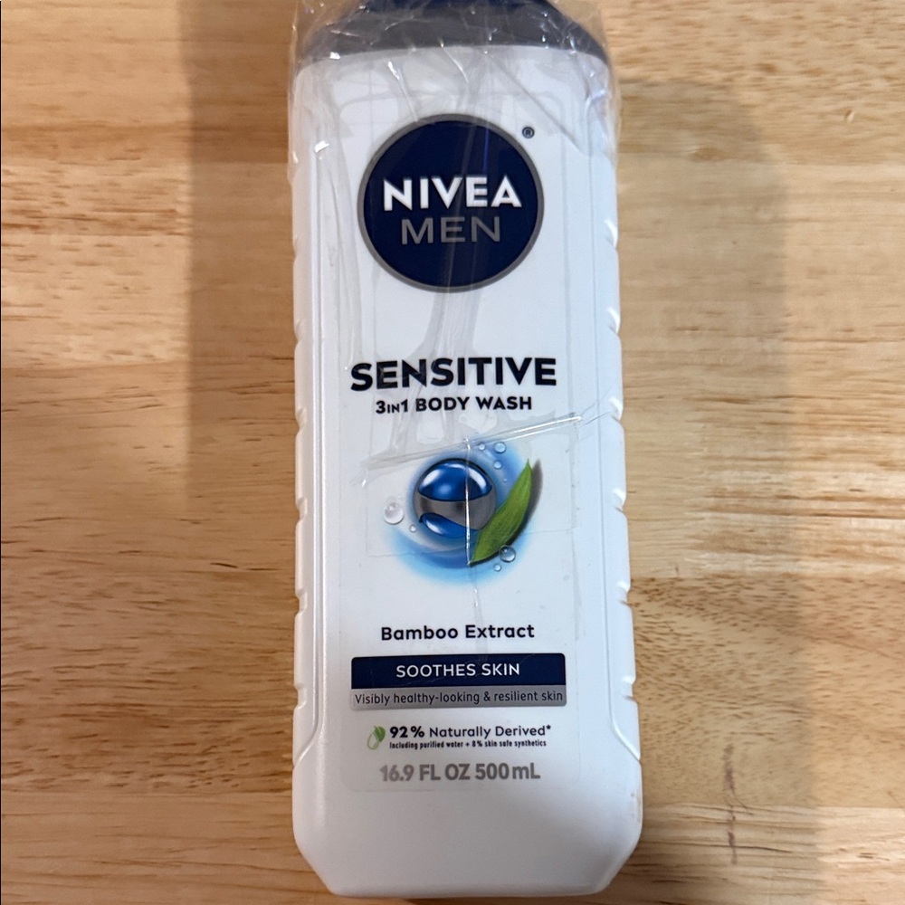 NIVEA Men Sensitive 3-in-1 Body Wash — White
